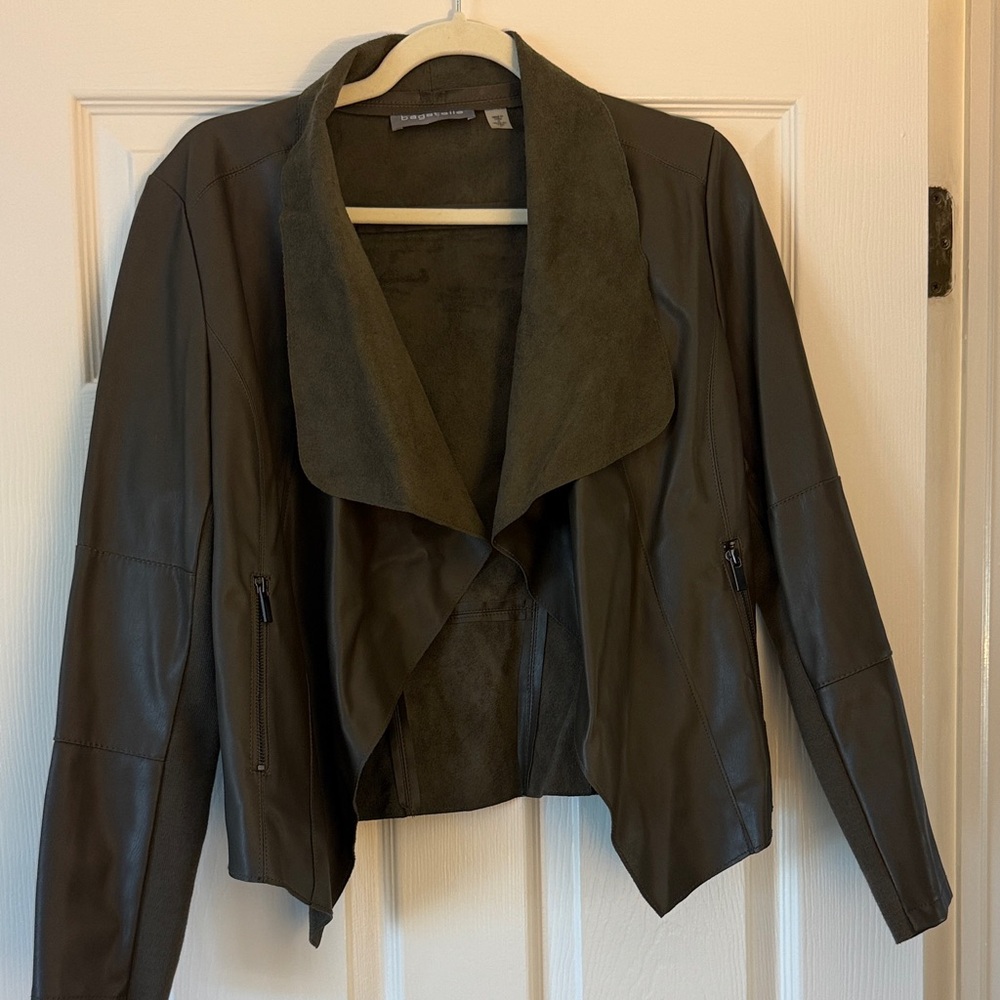 Bagatelle Dark Brown Leather Jacket